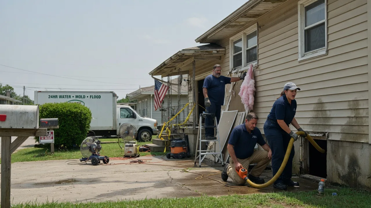 Water Damage Repair in Converse, LA near me